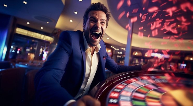 Tampilan antarmuka live casino saldo777 di layar ponsel dengan meja roulette aktif